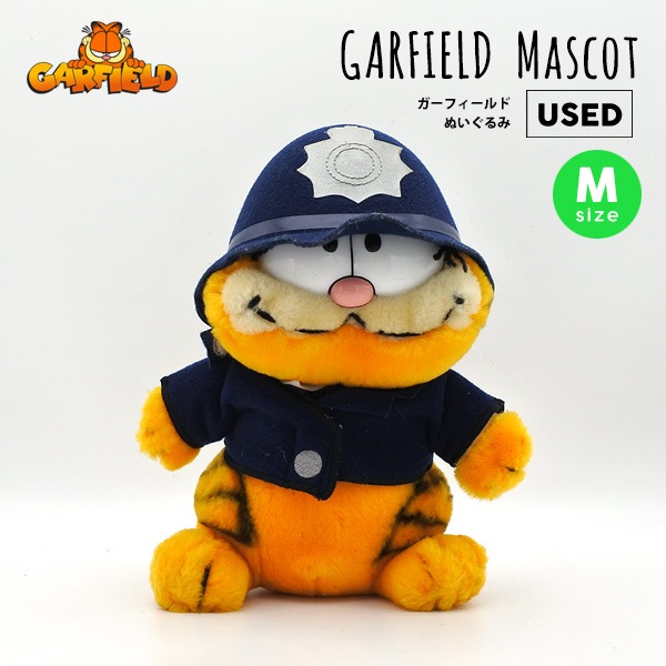 USED品 ガーフィールド ぬいぐるみ M ヴィンテージ品 キャラクター