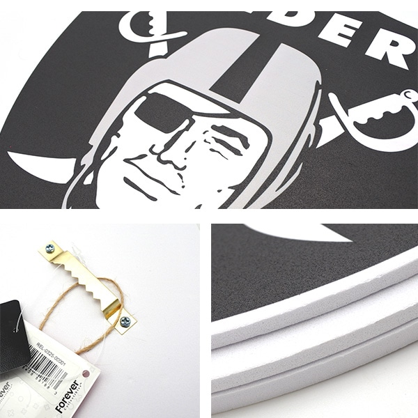 NFL　レイダース　サイン プレート 2枚 NFL レイダース サイン プレート 2枚