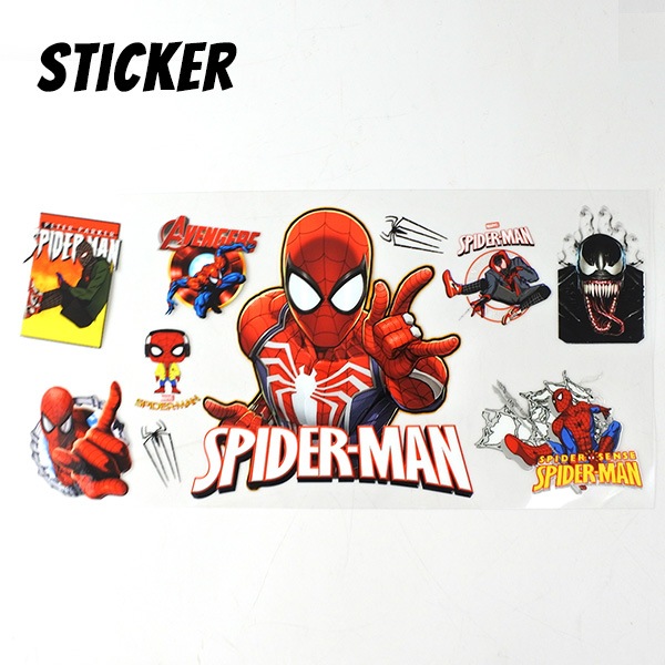 ステッカー スパイダーマン ビニールステッカー MARVEL SPIDERMAN