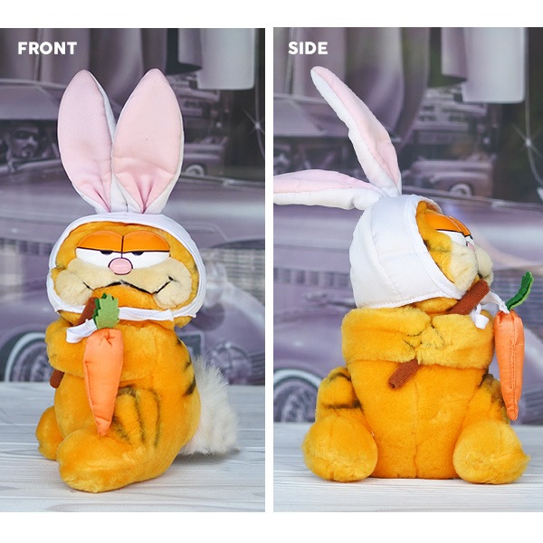 【★激レア★タグ付】ガーフィールド ぬいぐるみ ラビット にんじん DAKIN USED品 ガーフィールド ぬいぐるみ M ヴィンテージ品