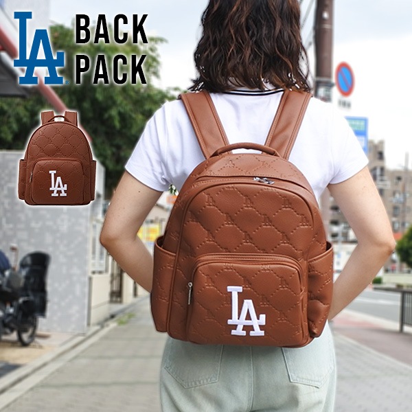 ドジャース バックパック ブラウン バッグ リュックサック ドジャース