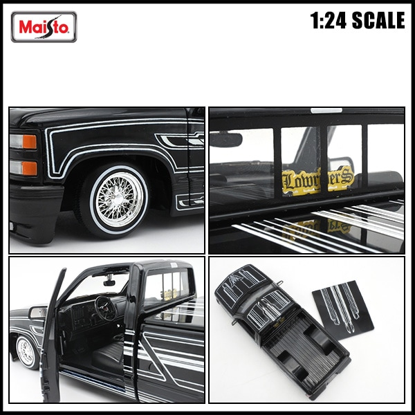 1/24 箱入り ミニカー 1993 CHEVROLET 454 SS PICKUP ブラック