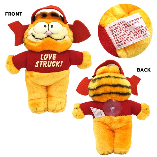 USED品 ガーフィールド ぬいぐるみ XS ヴィンテージ品 GARFIELD