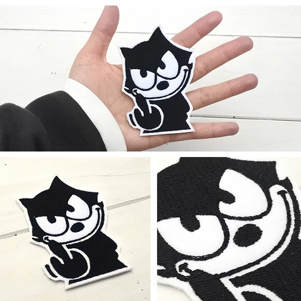 BAD FELIX ワッペン 刺繍 FELIX THE CAT フィリックス ザ キャット