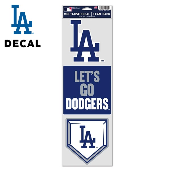 ドジャース ステッカー デカール ロサンゼルス ドジャース グッズ MLB
