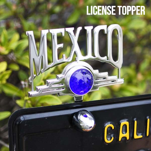 ライセンストッパー メキシコ ブルードット チカーノ MEXICO カスタム