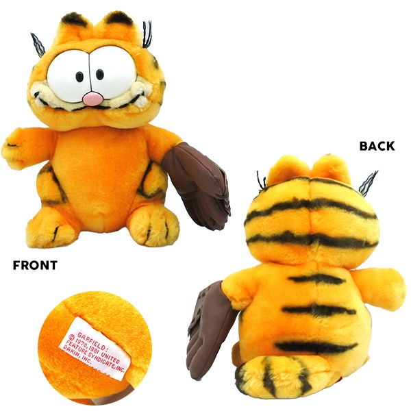 USED品 ガーフィールド ぬいぐるみ M ヴィンテージ品 キャラクター