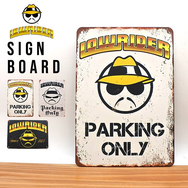 サインプレート 全3種類 小さめ ローライダーマガジン ローライダー
