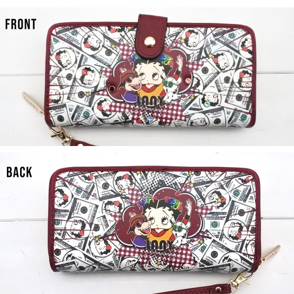 ベティ ブープ BETTY BOOP LANY 財布 全3色 レディース 長財布