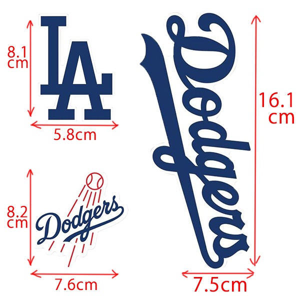 ドジャース ステッカー デカール ロゴ ロサンゼルス ドジャース グッズ