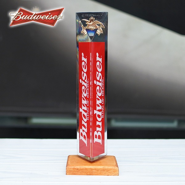 USED品 ビアサーバーノブ Budweiser 約19.7cm シフトノブ