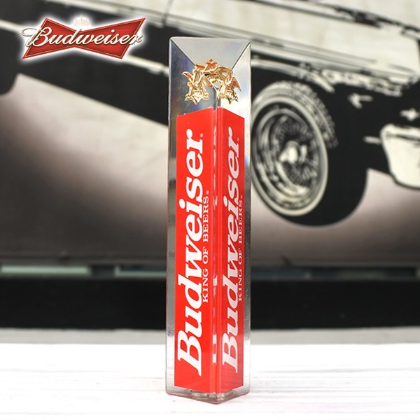 Budwiser バドワイザー ビアタップノブ USED品 ビアサーバーノブ Budweiser 約13.5cm シフトノブ バドワイザー