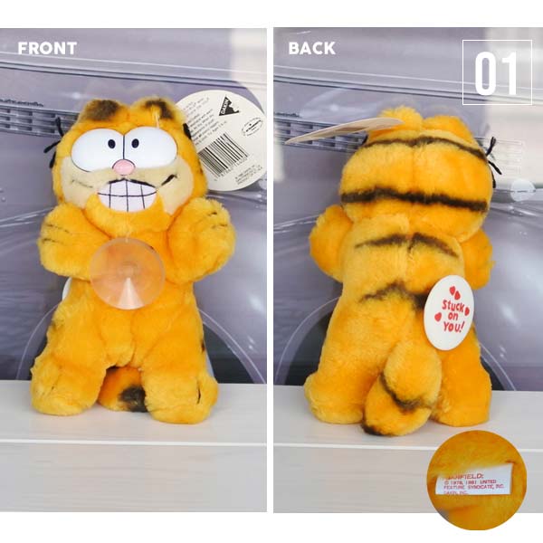 USED品 ガーフィールド ぬいぐるみ XS 2種類 ヴィンテージ品