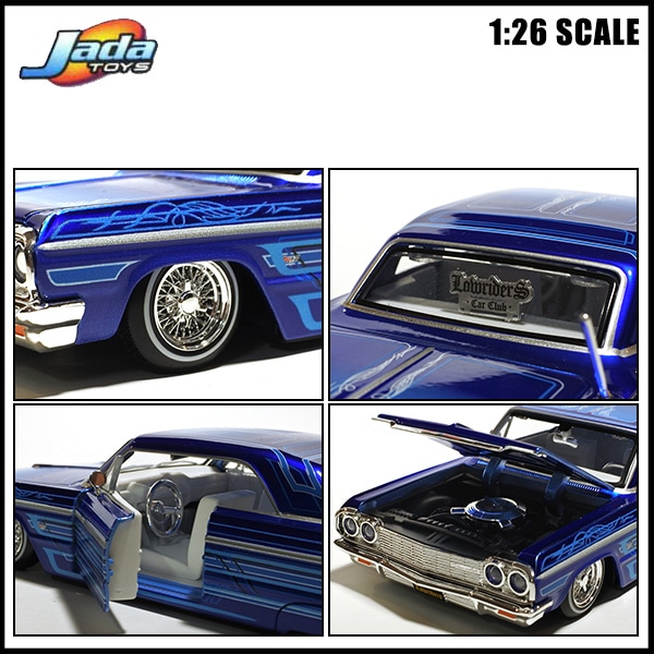 Maisto 1964 シボレー・インパラ SS ローライダー(ブルー) Maisto 1964 シボレー・インパラ SS ローライダー(ブルー)