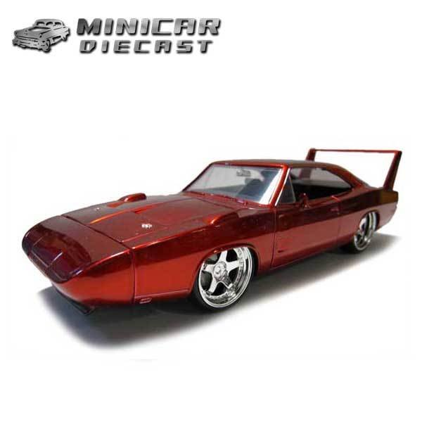 1/24 ワイルドスピード 箱入り ミニカー 1969 DODGE CHARGER Daytona