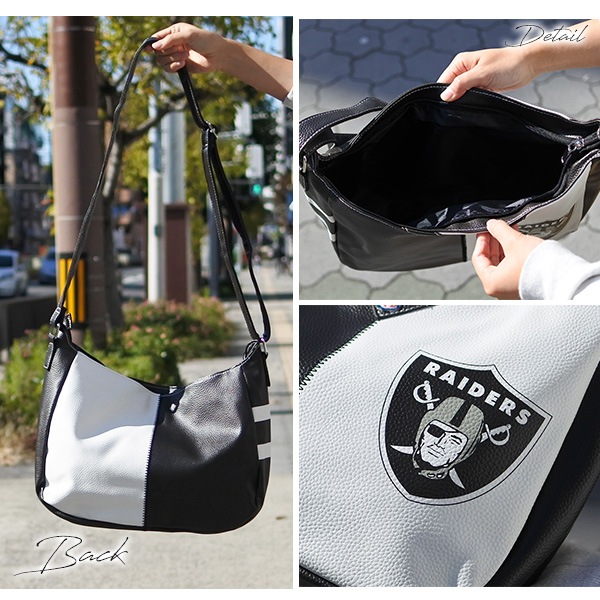 レイダース ショルダーバッグ ブラック NFL RAIDERS Las Vegas
