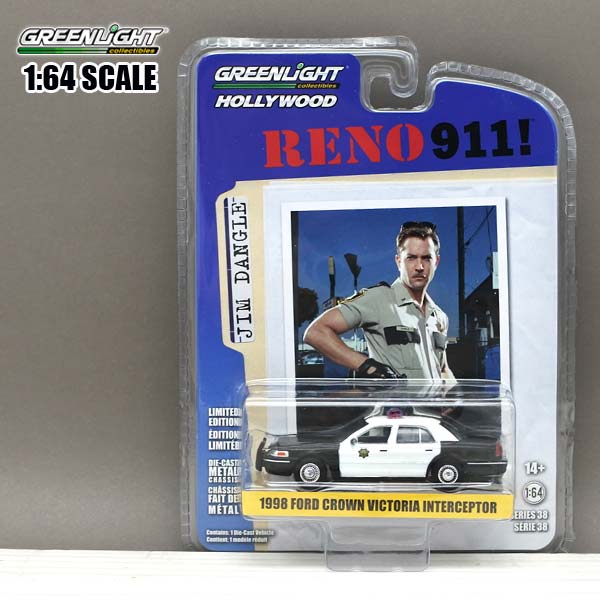 1/64 ミニカー 1998 FORD CROWN VICTORIA INTERCEPTOR フォード