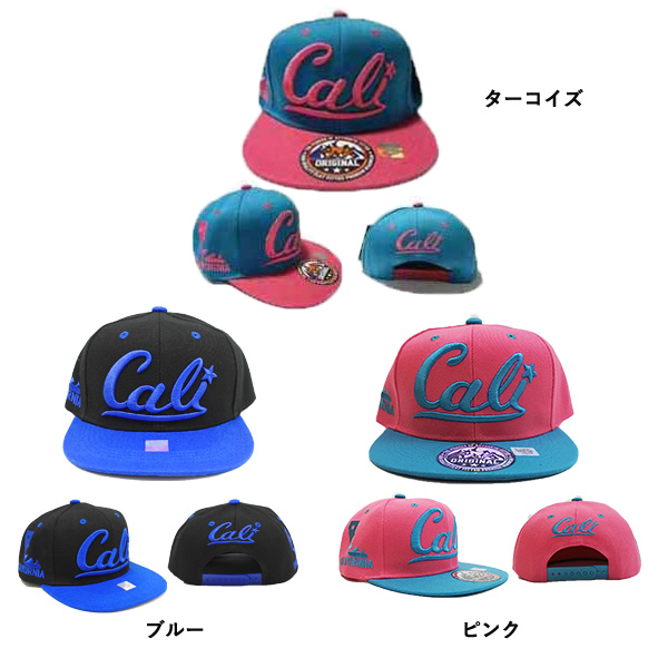 Cali Headwear 赤 スナップバックキャップ Cali Headwear カリヘッドウェア キャップ メンズ レディース