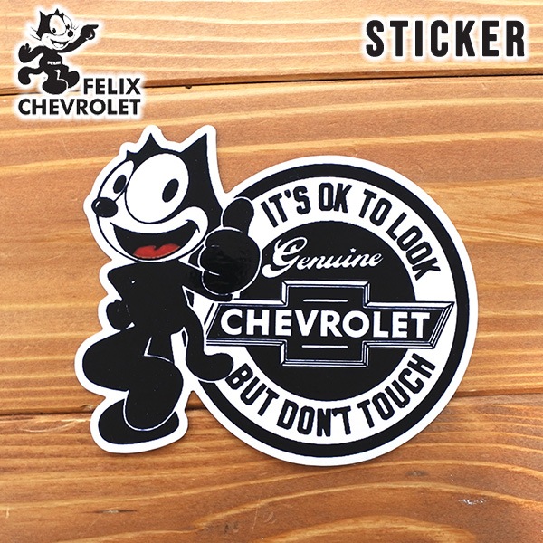 フィリックス シボレー ステッカー シール FELIX THE CAT CHEVROLET