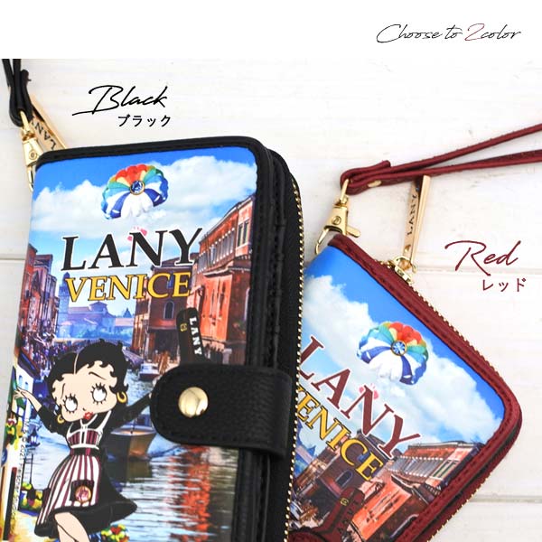 SALE】ベティブープ LANY 財布 全2色 レディース 長財布 BETTY BOOP