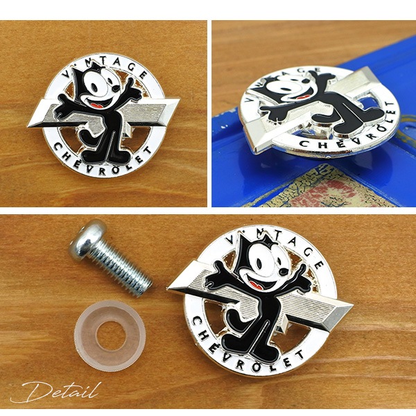 フィリックス シボレー ナンバーボルトキャップ ライセンスボルト 