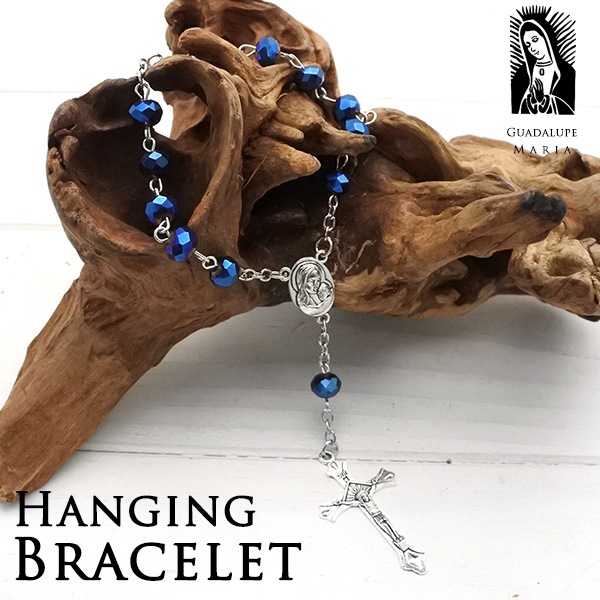 グアダルーペ マリア ルームミラー ハンギング ブレスレット ビーズ