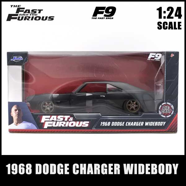 1/24 ワイルドスピード 箱入り ミニカー 1968 DODGE CHARGER