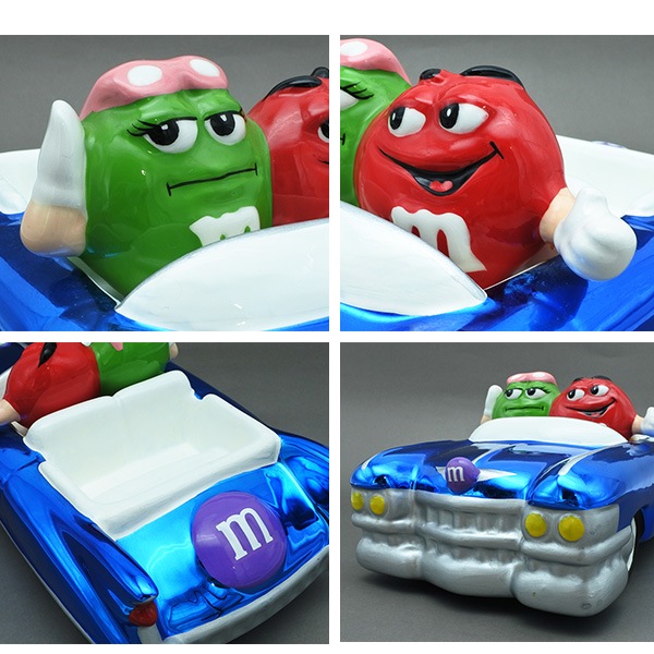 m&m's チョコレート　グリーン　ディスプレイ USED品 m&m's チョコレート ディスペンサー エムアンドエムズ