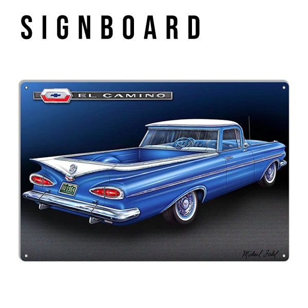 サインプレート 1959 シボレー エルカミーノ CHEVROLET EL CAMINO 59