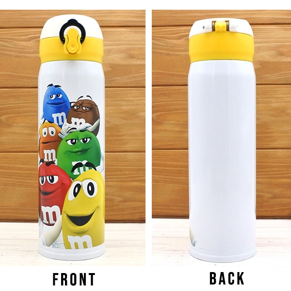 未使用デッドストックアメリカ限定M&M’sビンテージ水筒&小物れ3点セット m&m's ボトル 水筒 500ml エムアンドエムズ キャラクター グッズ