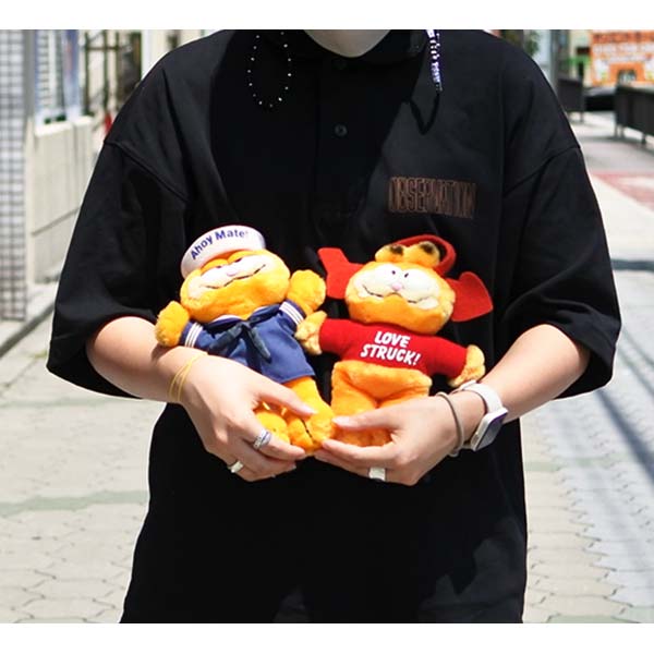 ガーフィールド ぬいぐるみ 6点 レッド系セット ガーフィールド
