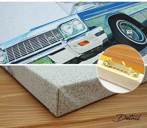 アートパネル アートボード キャンバス 1964 CHEVROLET IMPALA