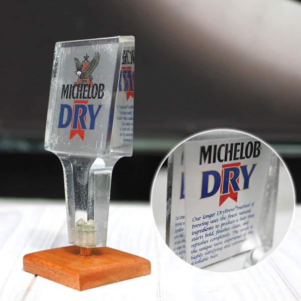 MICHELLOB ビールサーバー　シフトノブ　ビンテージ ビンテージ○MICHELOB BEERビアサーバーノブ○210213n2-otclct