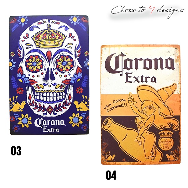 コロナ エクストラ ビンテージサインプレート アメリカ雑貨