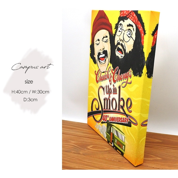 アートパネル チーチアンドチョン アートボード キャンバス イエロー