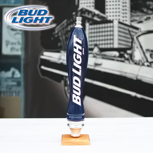 USED品 ビアサーバーノブ BUD LIGHT ネイビー 約28.5cm