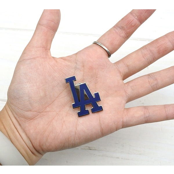 ドジャース ピンバッジ ピンズ PINS ハットピン ピンバッチ ブルー
