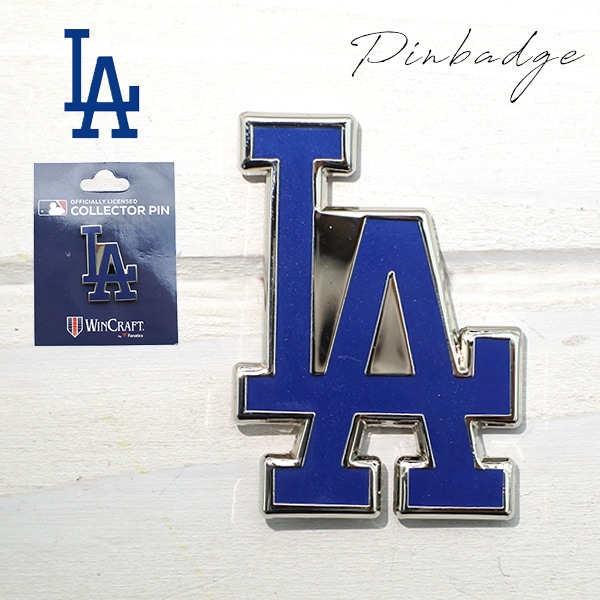 ドジャース ピンバッジ ピンズ ロサンゼルス ドジャース グッズ MLB