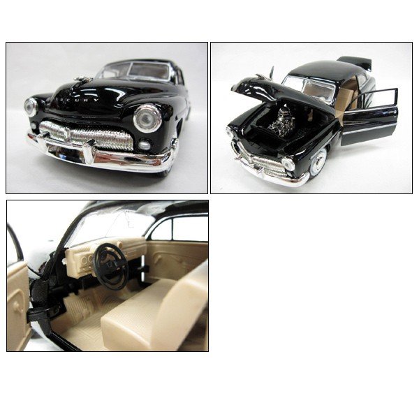 1/24 箱入り ミニカー 1949 MERCURY COUPE ブラック 1949年