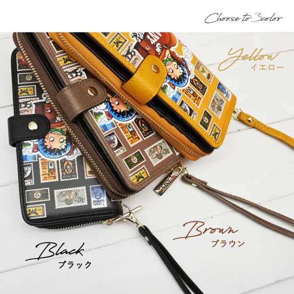 ベティ ブープ BETTY BOOP LANY 財布 全3色 レディース 長財布