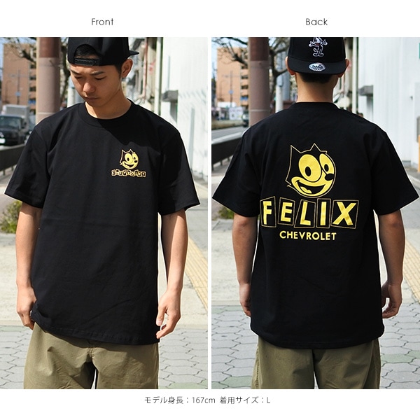 ユニフォーム Tシャツ フィリックス フィリックス シボレー Tシャツ 半袖 ブラック イエロー 黒 PRO