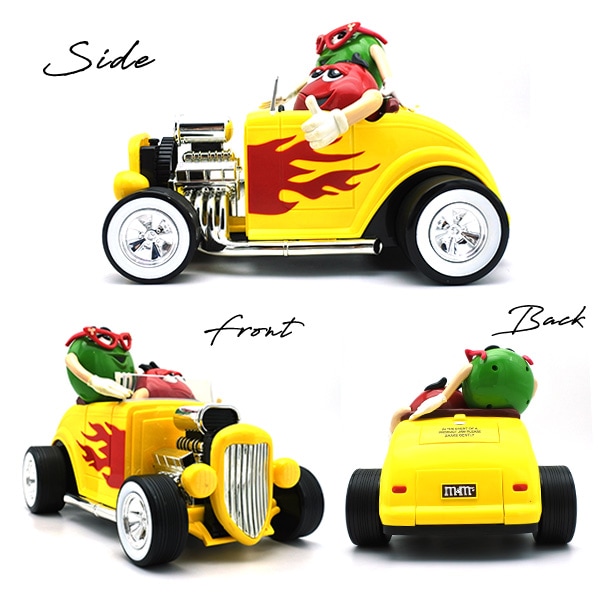 USED品 m&m's チョコレート ディスペンサー レッド グリーン イエロー