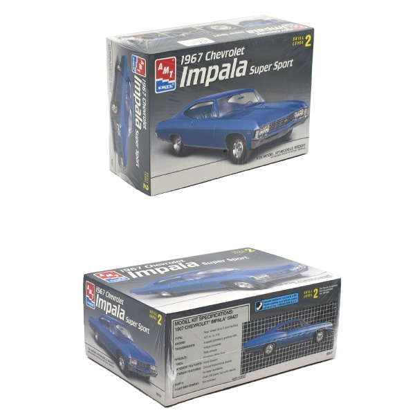 1/25 プラモデル 1967 Chevrolet Impala Super Sport 8207 '67 1967年