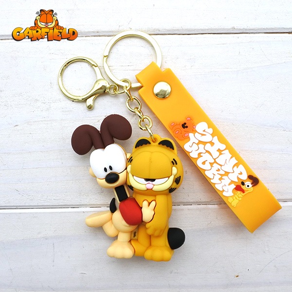 ガーフィールド キーホルダー オーディ 犬 GARFIELD ラバー フィギュア
