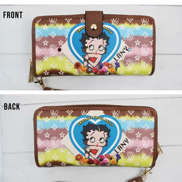 ベティブープ 〇【Betty Boop/ベティちゃん】<br>ウォレットバッグ<br>『 フェイス