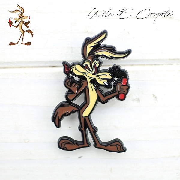 ワイリー コヨーテ ピンバッジ ブローチ バッジ ピンズ PINS