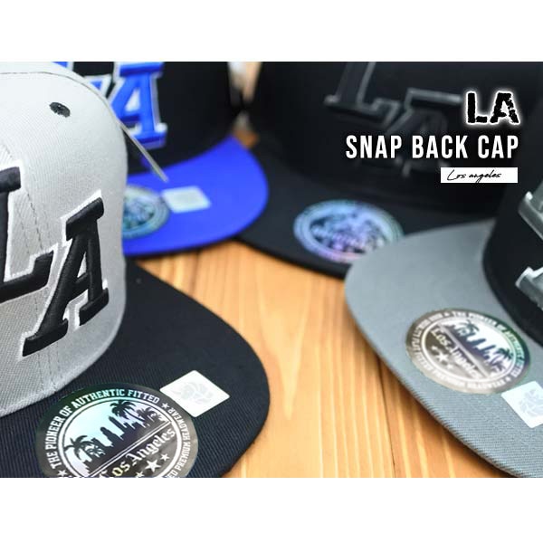 LA刺繍ベースボールキャップ キャップ メンズ レディース #59 LA 刺繍 全3色 ブルー ホワイト