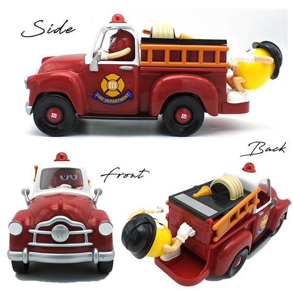 USED品 m&m's チョコレート ディスペンサー レッド イエロー