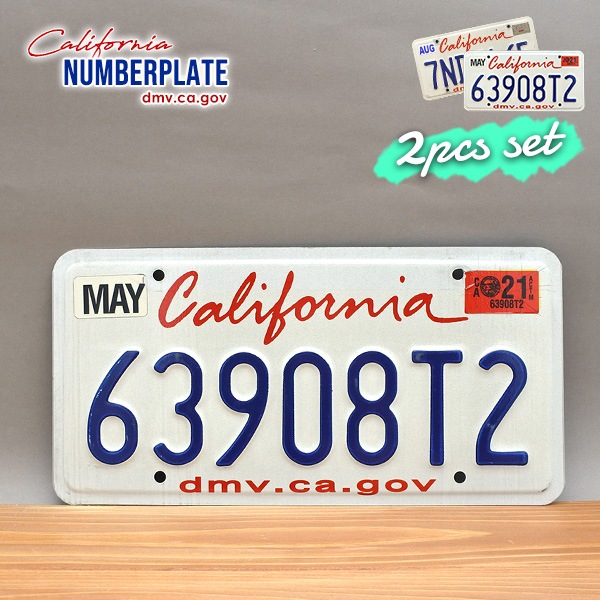 XJM 717' California'カルフォルニアライセンスプレート。 1_000000016982.jpg?1761723721