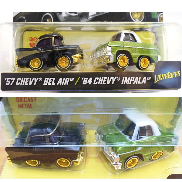 ダイキャストミニカー 1957 CHEVROLET BEL AIR 1964 IMPALA 1957年